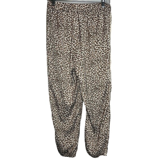 Aerie Women’s Small Jogger Pants Leopard Print Lounge Casual - Picture 9 of 12